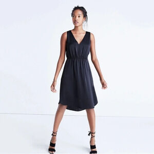 Madewell Night Out V-Neck Dress Size 6